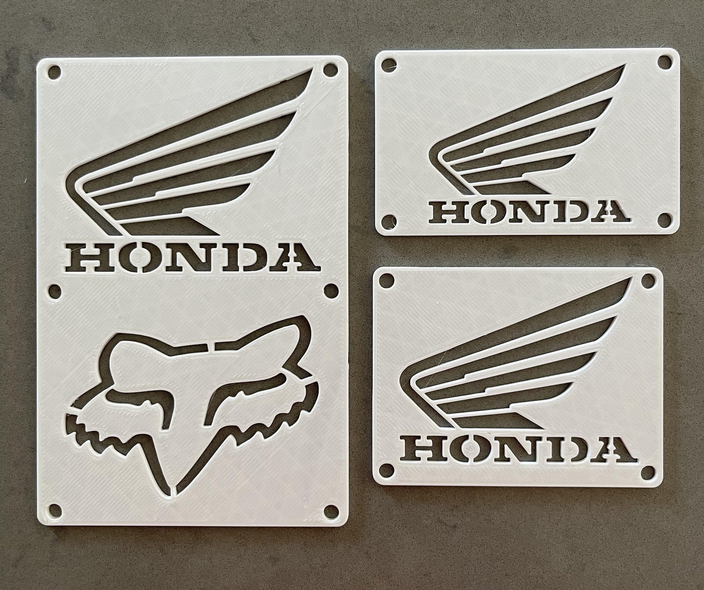 HONDA ATV TRX 400ex TRX 450R warning label decals replacement plates badges