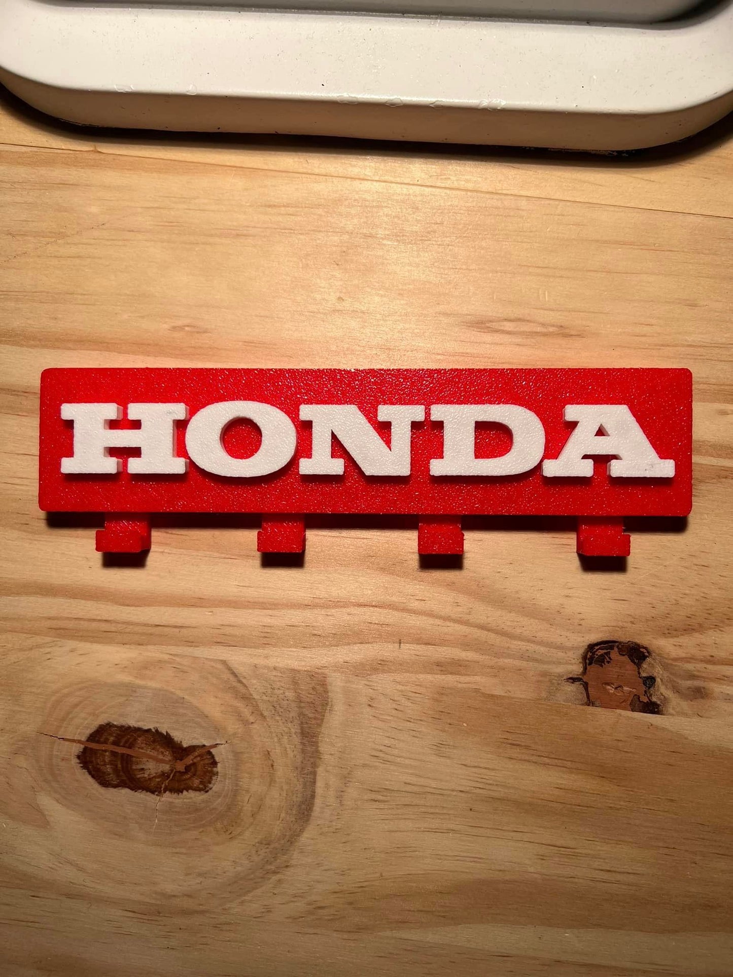 Honda 2 color keyholder for garage decoration