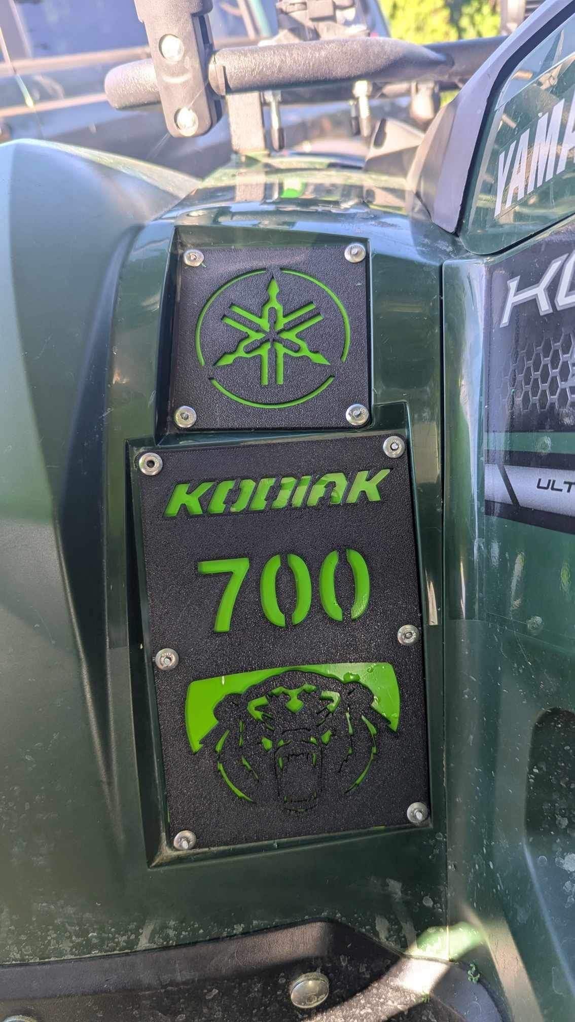 Yamaha ATV Raptor, YFZ, Grizzly, Kodiak plates Warning Labels Replacement Flat Badges