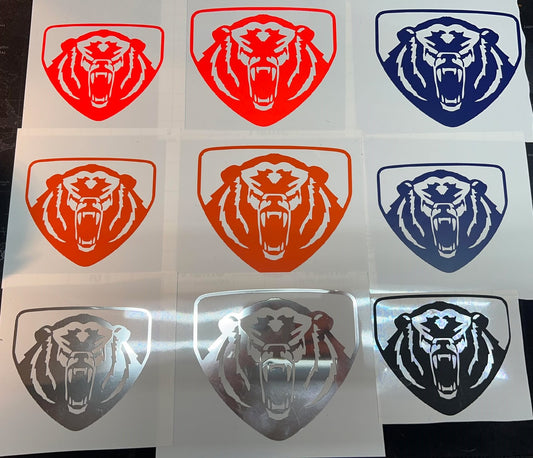 Grizzly Kodiak vinyl decal sticker