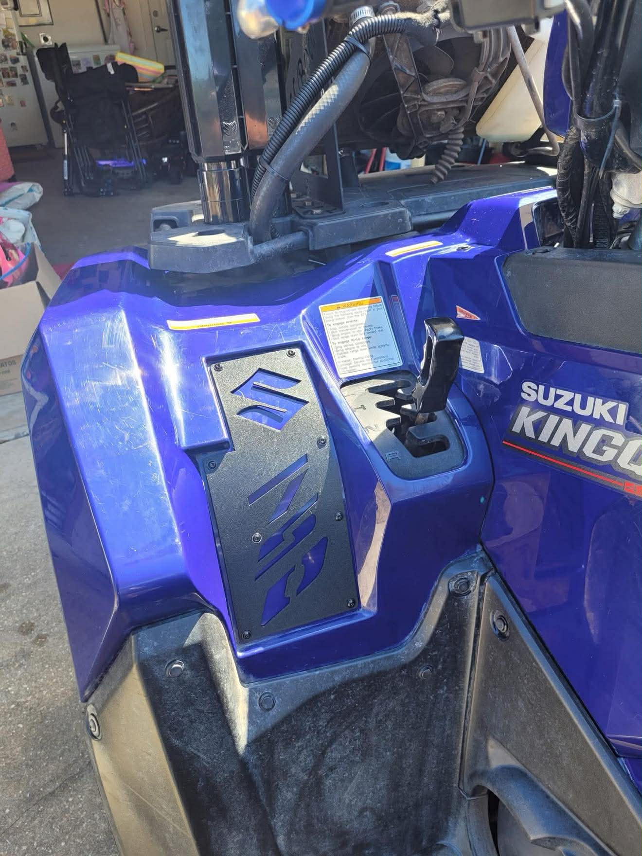 Suzuki ATV Kingquad, LTZ, LTR Decals Warning Labels Replacement Flat Badges