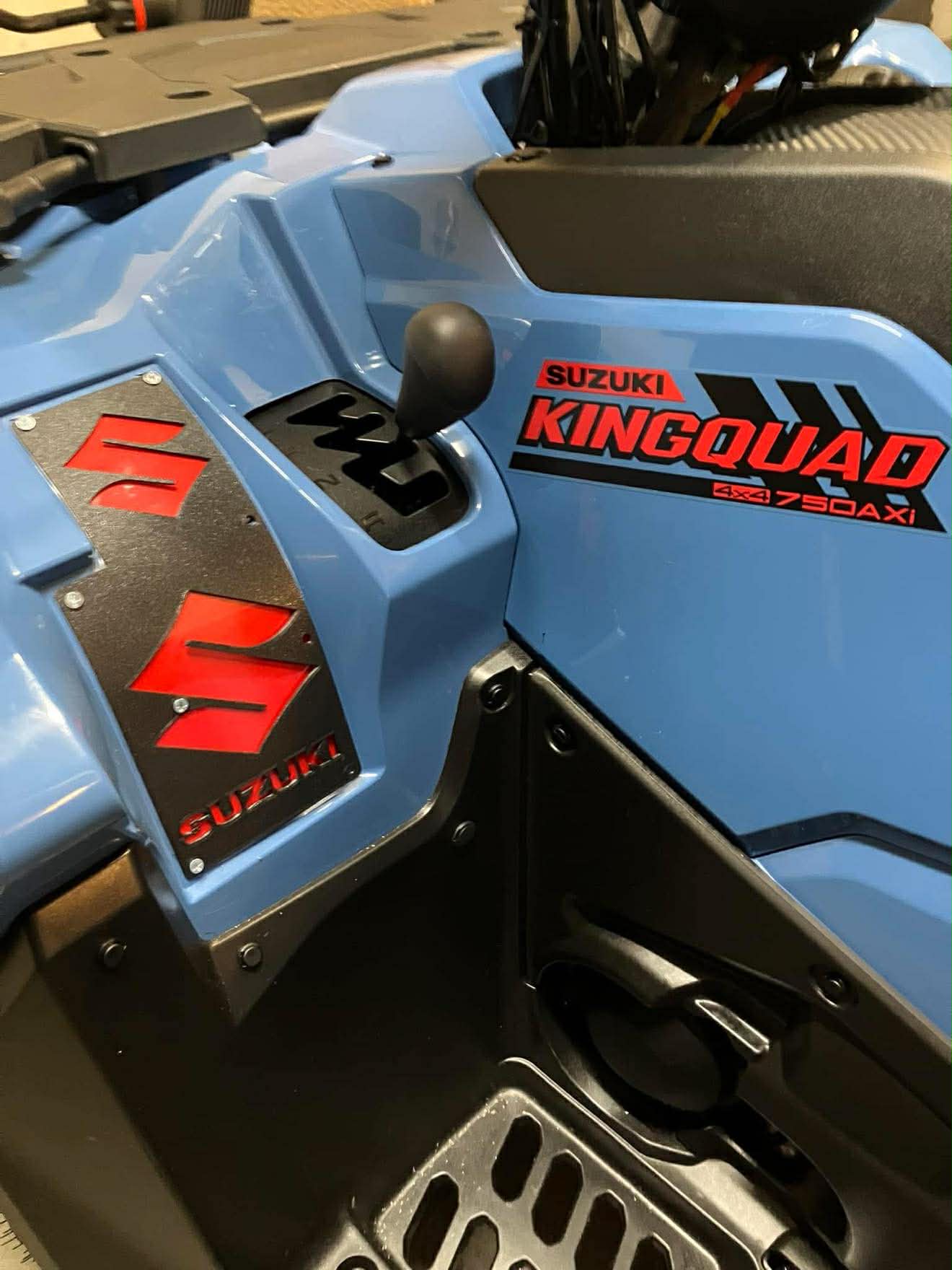 Suzuki ATV Kingquad, LTZ, LTR Decals Warning Labels Replacement Flat Badges