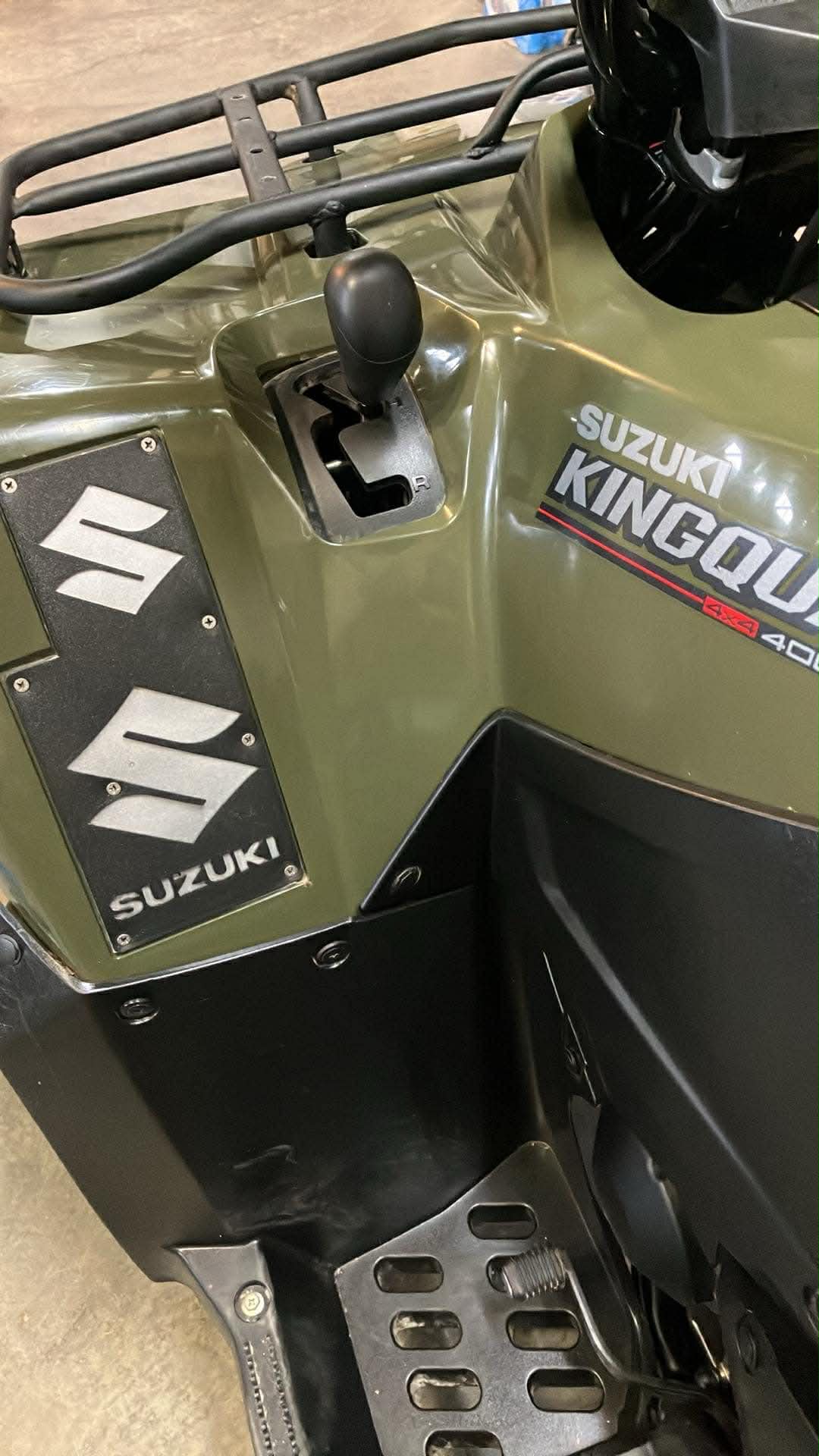 Suzuki ATV Kingquad, LTZ, LTR Decals Warning Labels Replacement Flat Badges